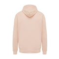 Peach Nectar - Back - Iqoniq Unisex Adult Rila Recycled Cotton Lightweight Hoodie