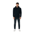 Black - Side - Iqoniq Unisex Adult Rila Recycled Cotton Lightweight Hoodie