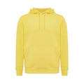 Yellow - Front - Iqoniq Unisex Adult Rila Recycled Cotton Lightweight Hoodie