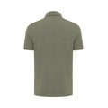 Heather Green - Back - Iqoniq Mens Yosemite Pique Polo Shirt