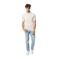 Natural Raw - Side - Iqoniq Mens Yosemite Pique Polo Shirt