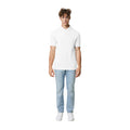 White - Side - Iqoniq Mens Yosemite Pique Polo Shirt