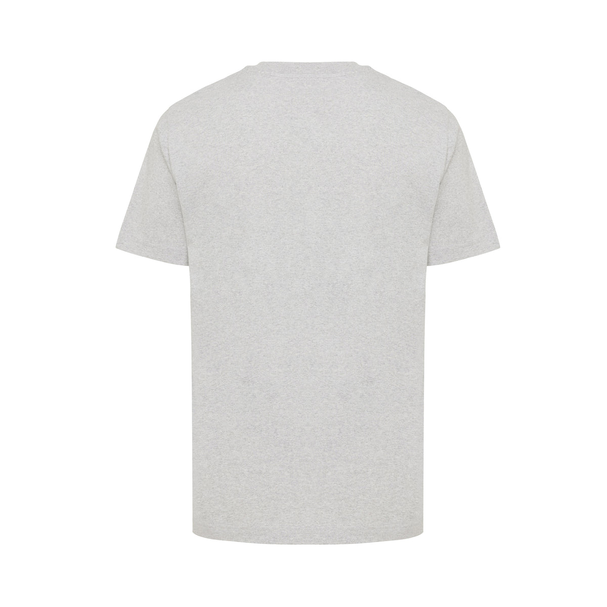Heather Grey - Back - Iqoniq Unisex Adult Kakadu Recycled Cotton Relaxed Fit T-Shirt
