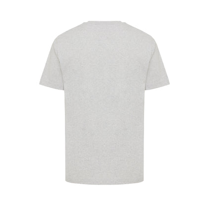 Heather Grey - Back - Iqoniq Unisex Adult Kakadu Recycled Cotton Relaxed Fit T-Shirt
