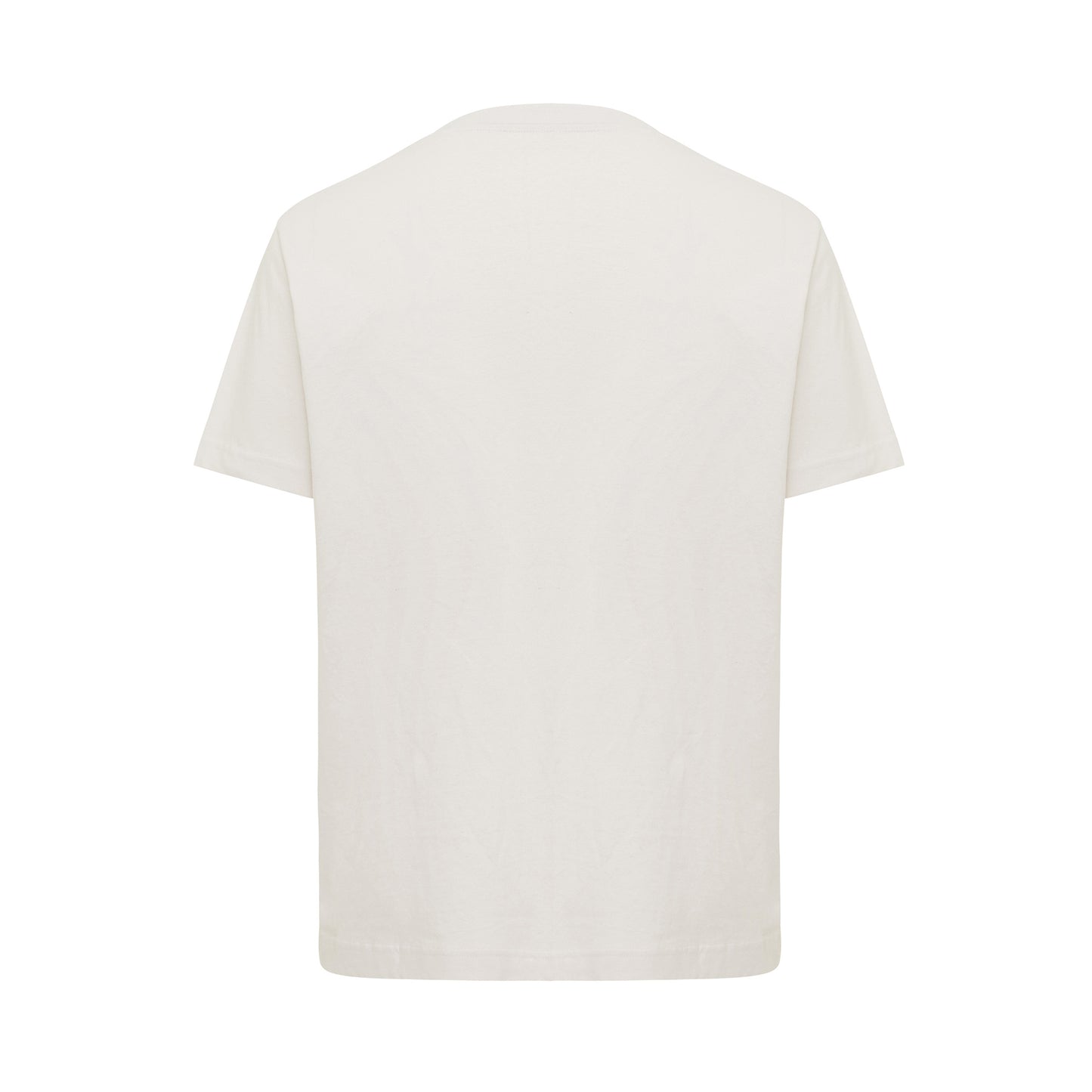 Ivory White - Back - Iqoniq Unisex Adult Kakadu Recycled Cotton Relaxed Fit T-Shirt
