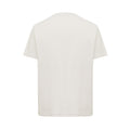 Ivory White - Back - Iqoniq Unisex Adult Kakadu Recycled Cotton Relaxed Fit T-Shirt