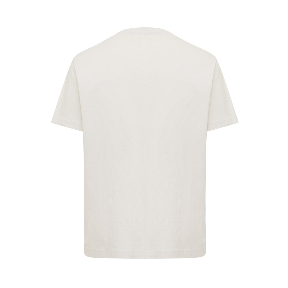 Ivory White - Back - Iqoniq Unisex Adult Kakadu Recycled Cotton Relaxed Fit T-Shirt