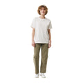 Ivory White - Side - Iqoniq Unisex Adult Kakadu Recycled Cotton Relaxed Fit T-Shirt