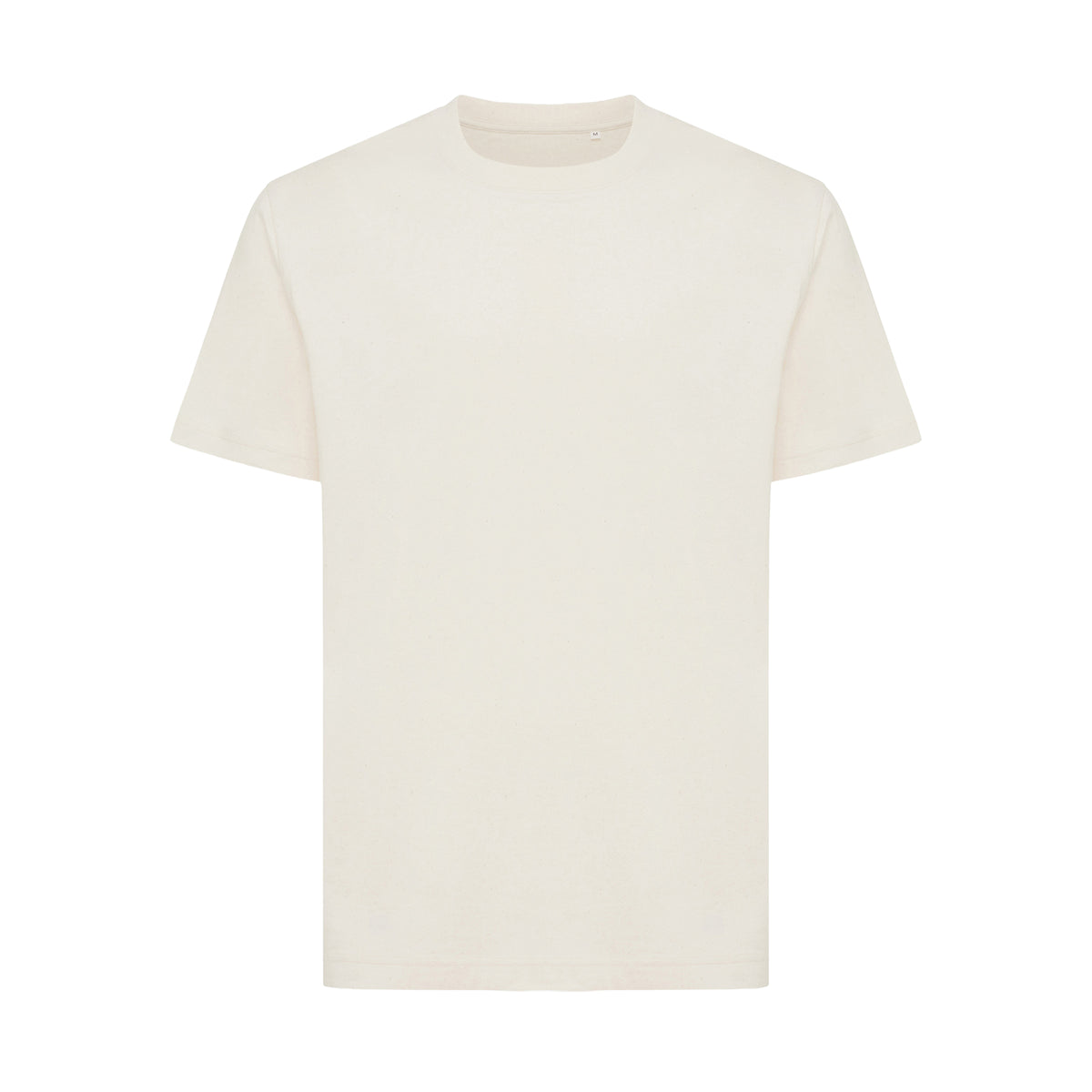 Natural Raw - Front - Iqoniq Unisex Adult Kakadu Recycled Cotton Relaxed Fit T-Shirt