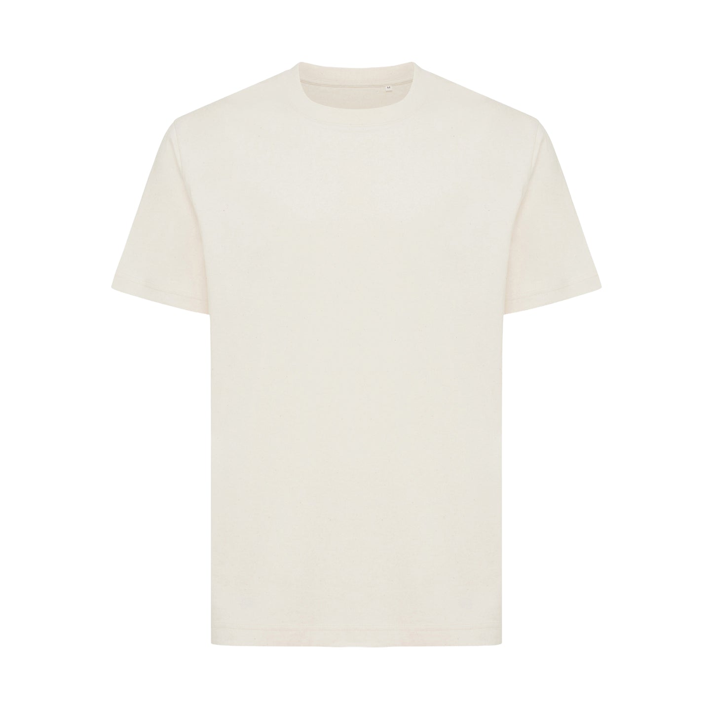 Natural Raw - Front - Iqoniq Unisex Adult Kakadu Recycled Cotton Relaxed Fit T-Shirt