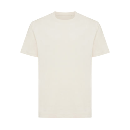 Natural Raw - Front - Iqoniq Unisex Adult Kakadu Recycled Cotton Relaxed Fit T-Shirt