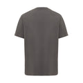 Anthracite - Back - Iqoniq Unisex Adult Kakadu Recycled Cotton Relaxed Fit T-Shirt