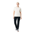 Natural Raw - Side - Iqoniq Unisex Adult Kakadu Recycled Cotton Relaxed Fit T-Shirt