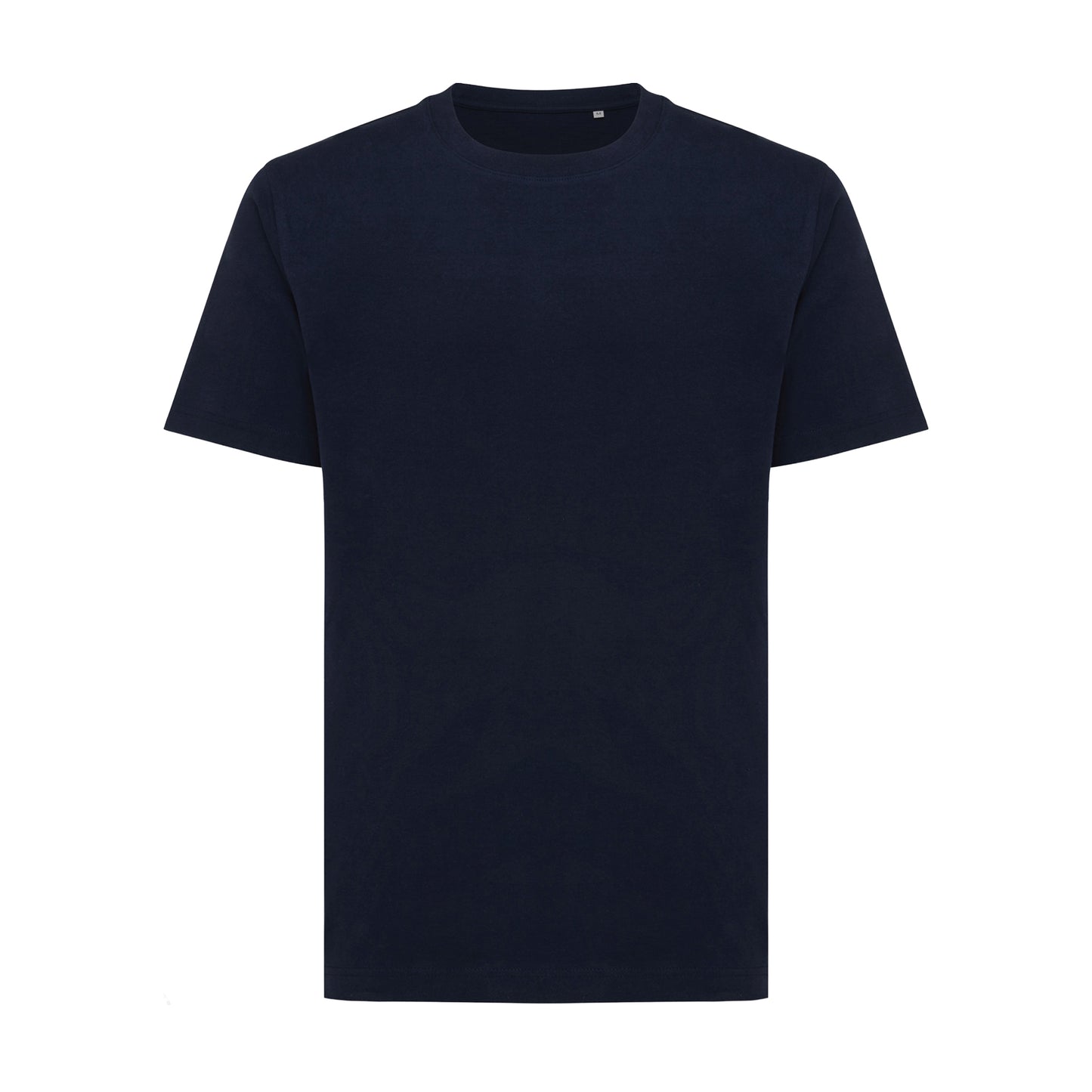 Navy - Front - Iqoniq Unisex Adult Kakadu Recycled Cotton Relaxed Fit T-Shirt