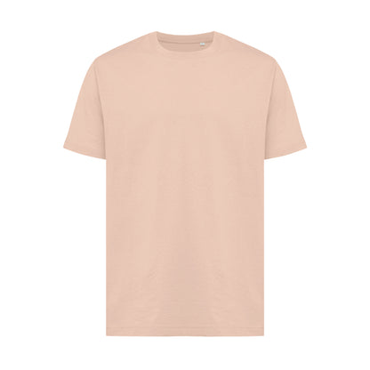 Peach Nectar - Front - Iqoniq Unisex Adult Kakadu Recycled Cotton Relaxed Fit T-Shirt
