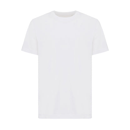 White - Front - Iqoniq Unisex Adult Kakadu Recycled Cotton Relaxed Fit T-Shirt