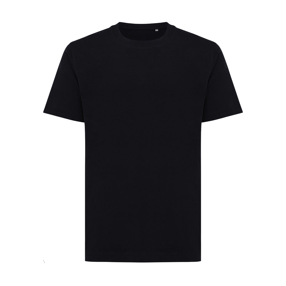 Black - Front - Iqoniq Unisex Adult Kakadu Recycled Cotton Relaxed Fit T-Shirt