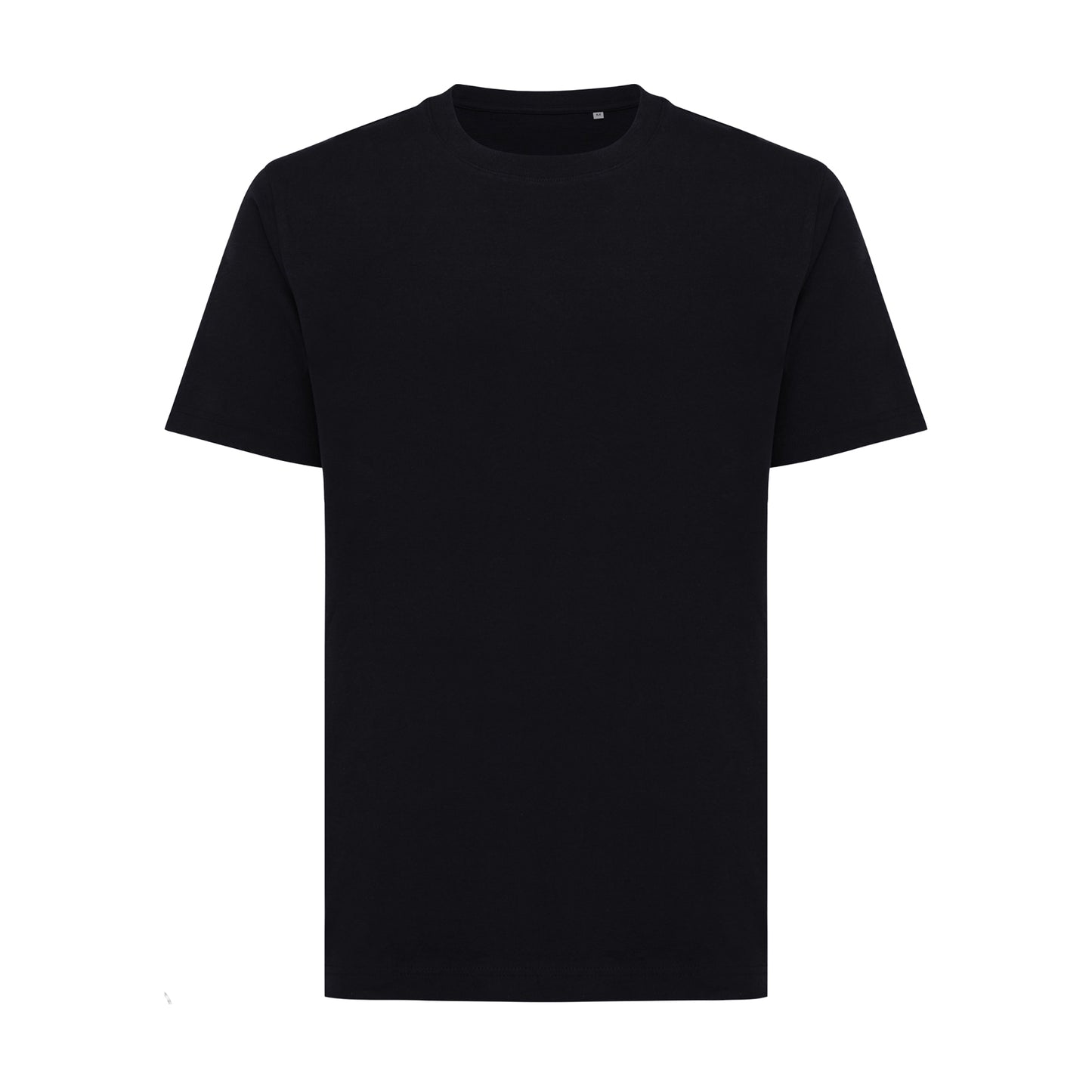 Black - Front - Iqoniq Unisex Adult Kakadu Recycled Cotton Relaxed Fit T-Shirt