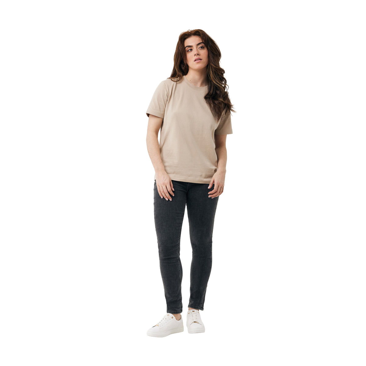 Desert - Side - Iqoniq Unisex Adult Kakadu Recycled Cotton Relaxed Fit T-Shirt
