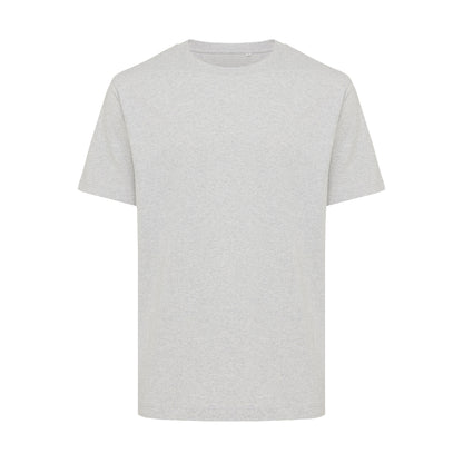 Heather Grey - Front - Iqoniq Unisex Adult Kakadu Recycled Cotton Relaxed Fit T-Shirt