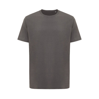 Anthracite - Front - Iqoniq Unisex Adult Kakadu Recycled Cotton Relaxed Fit T-Shirt