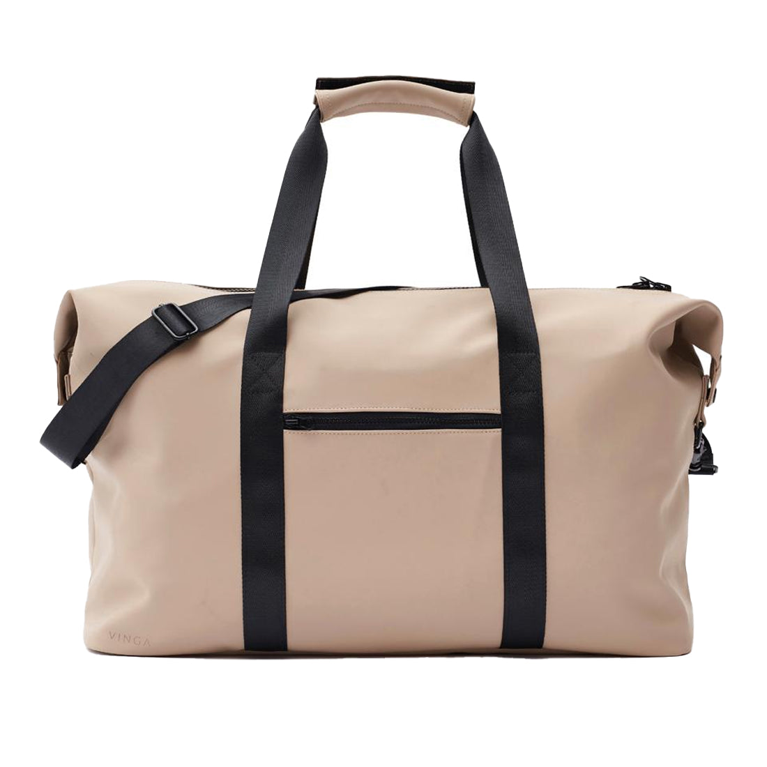 Greige - Back - Vinga Baltimore 53L Weekend Bag