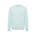 Crushed Mint - Front - Iqoniq Unisex Adult Etosha Recycled Cotton Lightweight Sweatshirt