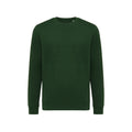 Forest Green - Front - Iqoniq Unisex Adult Etosha Recycled Cotton Lightweight Sweatshirt