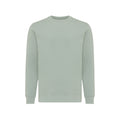 Iceberg Green - Front - Iqoniq Unisex Adult Etosha Recycled Cotton Lightweight Sweatshirt