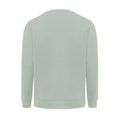 Iceberg Green - Back - Iqoniq Unisex Adult Etosha Recycled Cotton Lightweight Sweatshirt