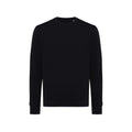 Black - Front - Iqoniq Unisex Adult Etosha Recycled Cotton Lightweight Sweatshirt