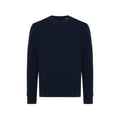 Navy - Front - Iqoniq Unisex Adult Etosha Recycled Cotton Lightweight Sweatshirt