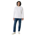White - Side - Iqoniq Unisex Adult Etosha Recycled Cotton Lightweight Sweatshirt