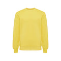 Yellow - Front - Iqoniq Unisex Adult Etosha Recycled Cotton Lightweight Sweatshirt