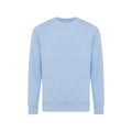 Sky Blue - Front - Iqoniq Unisex Adult Etosha Recycled Cotton Lightweight Sweatshirt