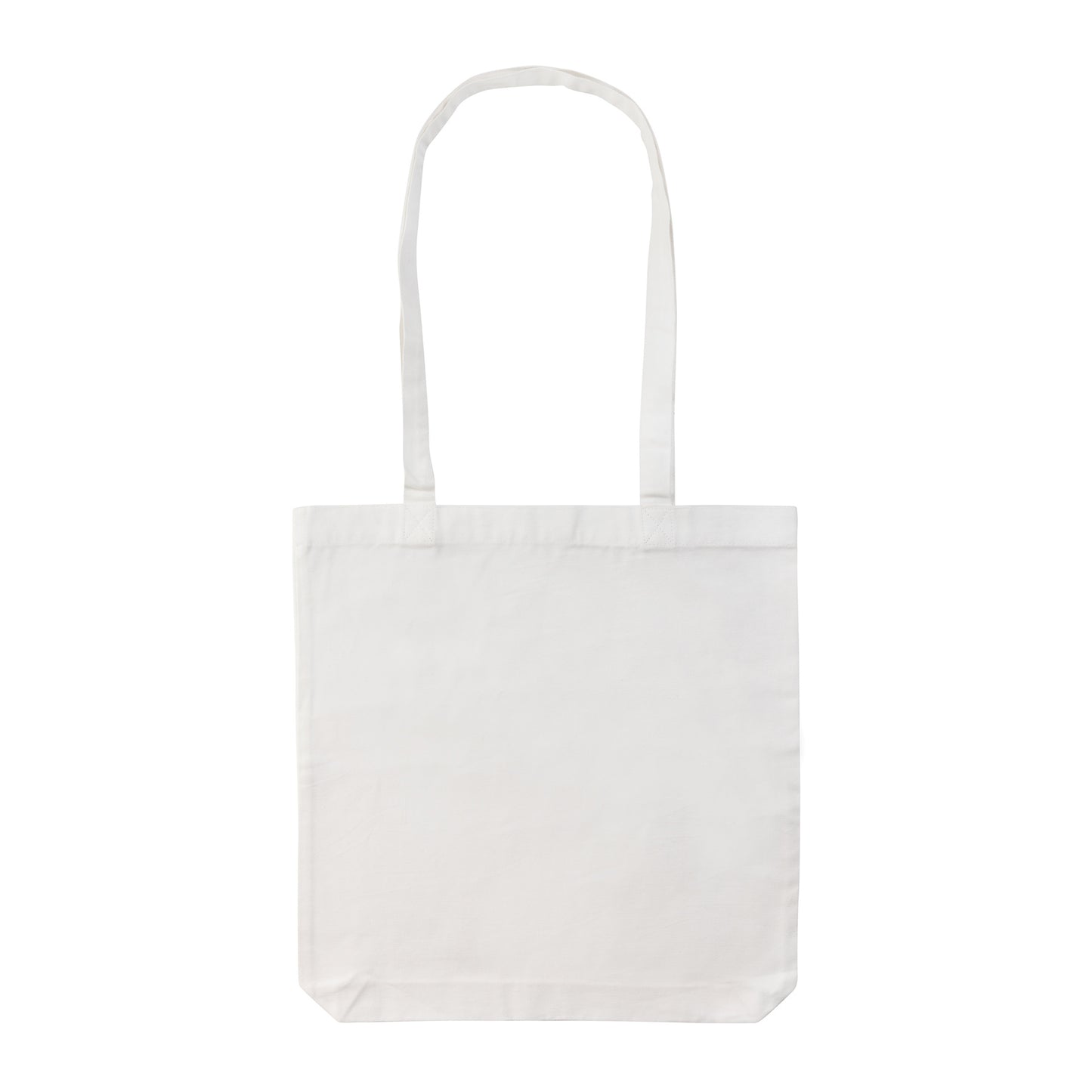 White - Front - XD Collection Impact Recycled Cotton Aware Tote Bag