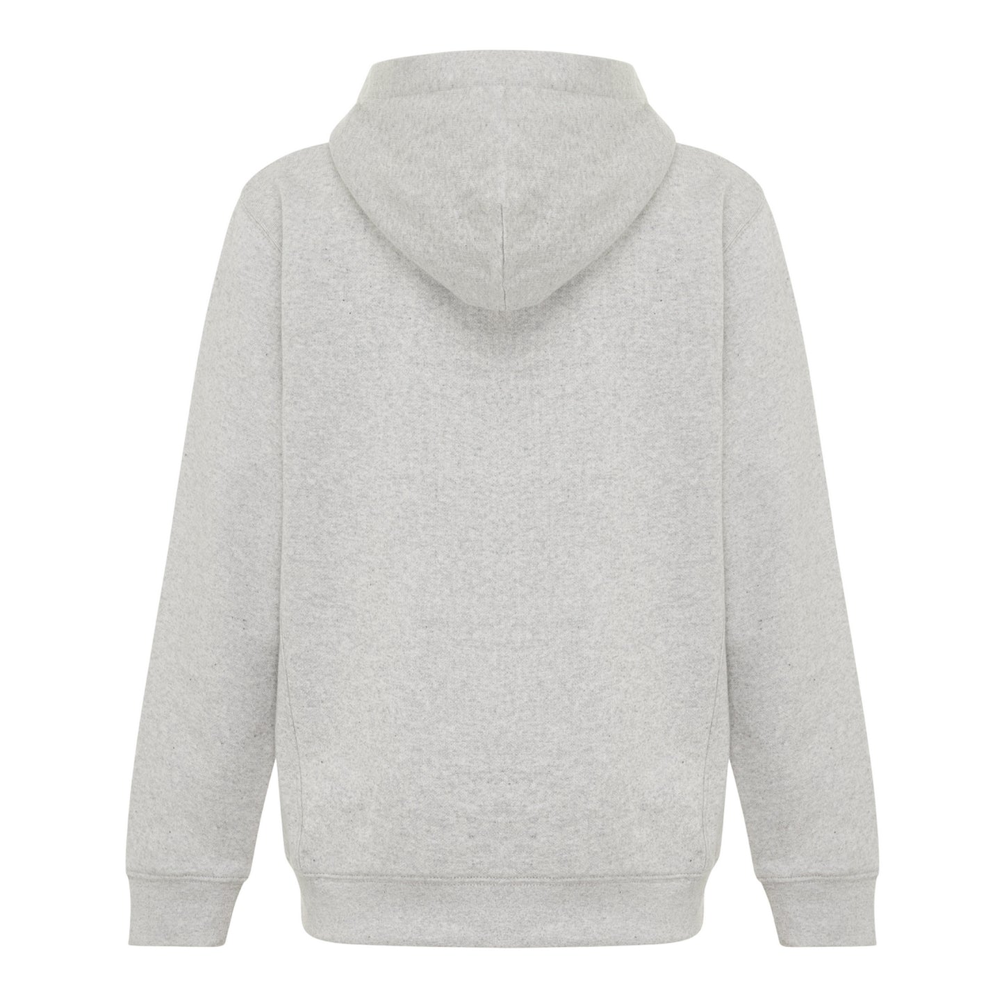 Light Heather Grey - Back - Iqoniq Childrens-Kids Yengo Recycled Cotton Side Pocket Hoodie
