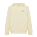 Cream Yellow - Front - Iqoniq Childrens-Kids Yengo Recycled Cotton Side Pocket Hoodie