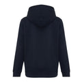 Navy - Back - Iqoniq Childrens-Kids Yengo Recycled Cotton Side Pocket Hoodie