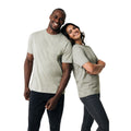 Light Heather Green - Side - Iqoniq Unisex Adult Sierra Recycled Cotton Lightweight T-Shirt