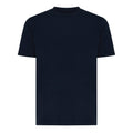 Navy - Front - Iqoniq Unisex Adult Sierra Recycled Cotton Lightweight T-Shirt