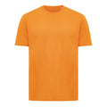 Orange - Front - Iqoniq Unisex Adult Sierra Recycled Cotton Lightweight T-Shirt