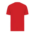 Red - Back - Iqoniq Unisex Adult Sierra Recycled Cotton Lightweight T-Shirt