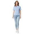 Sky Blue - Side - Iqoniq Unisex Adult Sierra Recycled Cotton Lightweight T-Shirt