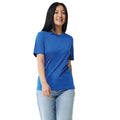 Royal Blue - Close up - Iqoniq Unisex Adult Sierra Recycled Cotton Lightweight T-Shirt