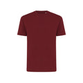 Burgundy - Front - Iqoniq Unisex Adult Sierra Recycled Cotton Lightweight T-Shirt