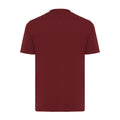 Burgundy - Back - Iqoniq Unisex Adult Sierra Recycled Cotton Lightweight T-Shirt