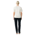 Ivory White - Back - Iqoniq Unisex Adult Sierra Recycled Cotton Lightweight T-Shirt