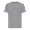Light Heather Anthracite - Front - Iqoniq Unisex Adult Sierra Recycled Cotton Lightweight T-Shirt