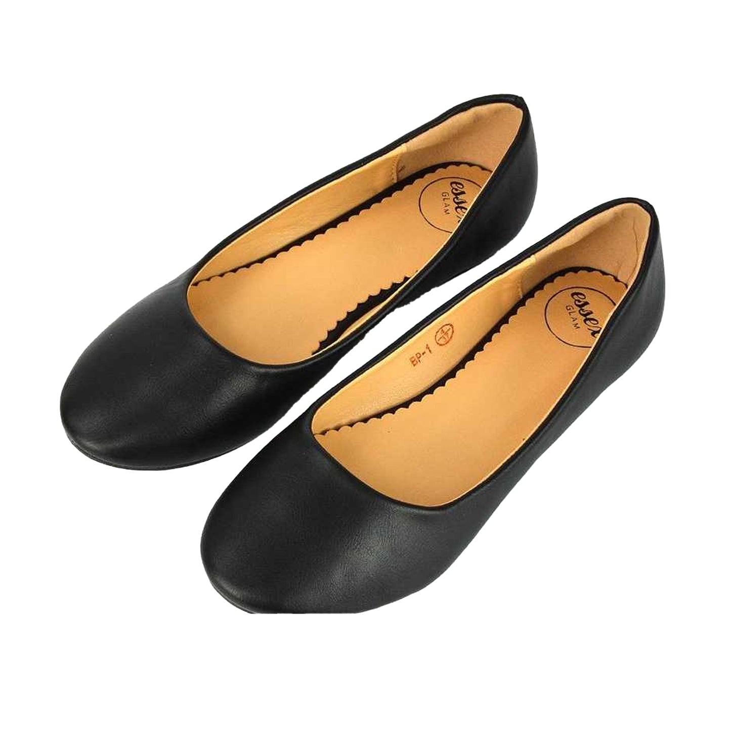 Black - Lifestyle - XY London Womens-Ladies Maleficent Slip-on Ballerina Flats